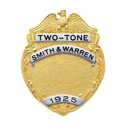 Two-Tone Finish Gold Silver