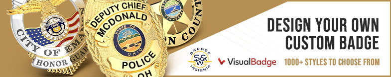 Custom Badges for Police, Fire, EMS, and More