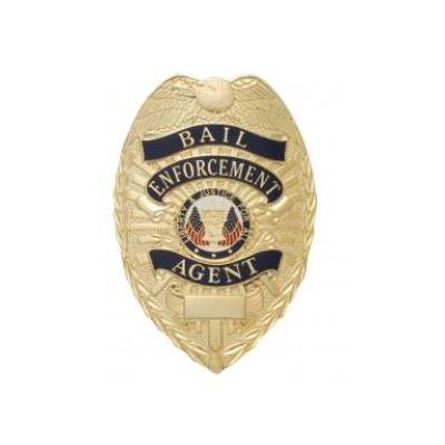  Bail Enforcement Badge - W95 Nickel