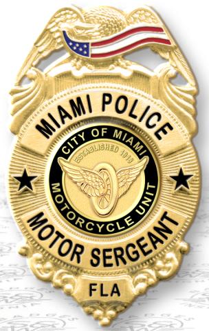 Miami Motor Custom Badge